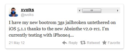 Absinthe 2.0֧iOS 5.1.1Խ