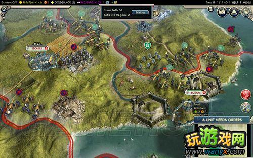 《文明5:神佑君王》The Samurai Invasion of Korea剧本图文攻略