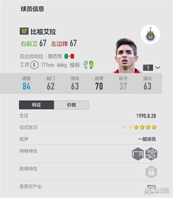 FIFA online4好用的球员盘点 FIFA OL4球员推荐(3)