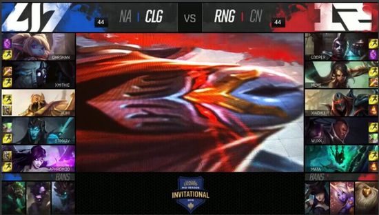 2016msi����������С������CLG vs RNGͼ��ս��