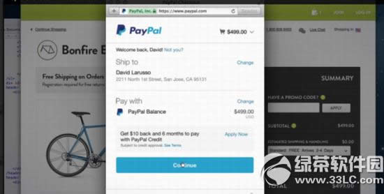 paypalƳone touch for web ʺź